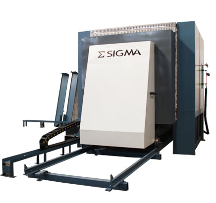  SGM 1200℃ 搪瓷燒結(jié)爐\搪瓷罐臺(tái)車爐