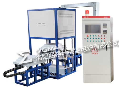  高溫雙料車升降爐 