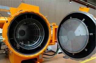 臥式高溫石墨加熱燒結(jié)爐